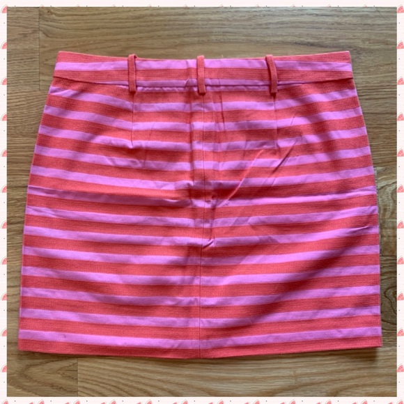 J.Crew Factory Textured Stripe Mini Skirt 6 NWT - Picture 3 of 5